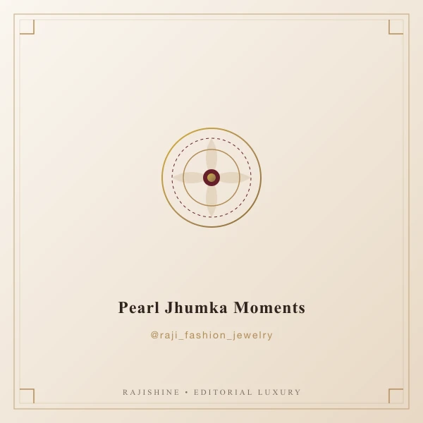 Pearl Jhumka Celebration