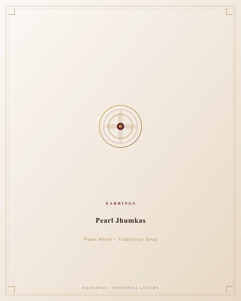 Pearl Jhumkas
